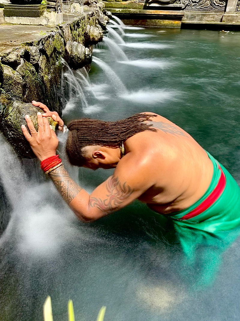 Water Cleansing at Tirta Empul Temple