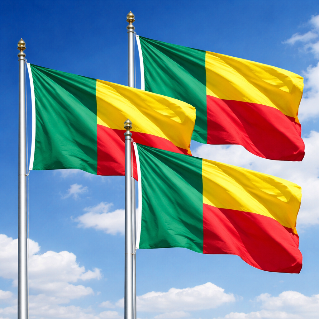 REPUBLIC OF BENIN FLAG