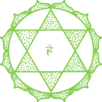 Green circular badge with a black recycling symbol in the center.